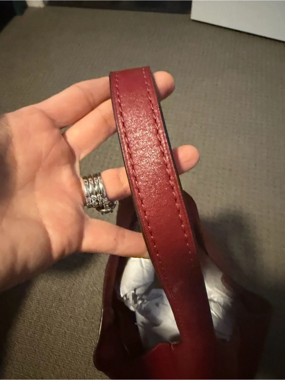Coach Brooklyn 39 Dark Ruby